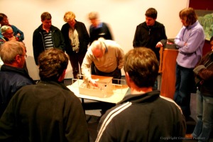 Unveiling of the model for the Pukerangi Observatory